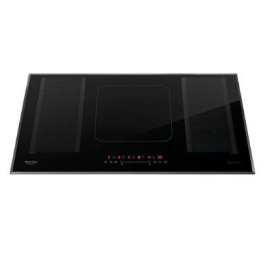 Imagem de Cooktop Dako Select 5q Indução Vitrocerâmico Zonas Flexíveis 220V Pret