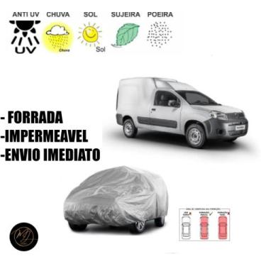 Imagem de Capa de Cobrir Carro FIORINO FORRADA G- Impermeável e Total Proteção  