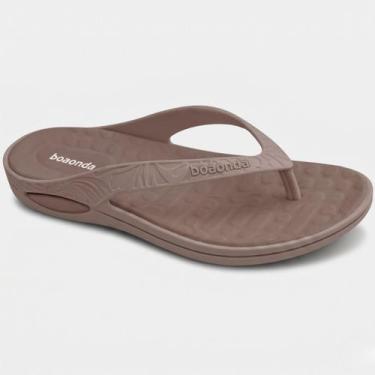 Imagem de Chinelo Ortopédico Boaonda Lily Feminino - Marrom - 37/38, 37/38