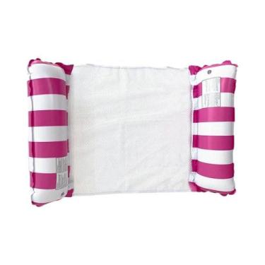 Imagem de Cadeira Inflável Listrada Para Piscina, Brinquedo Flutuante De Verão P