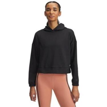 Imagem de Moletom de Treino Under Armour Meridian Feminino PP Preto-Feminino