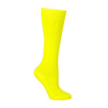 Imagem de Meião De Futebol Kanxa Original Infantil Tamanho 28/32, Amarelo, 28/33