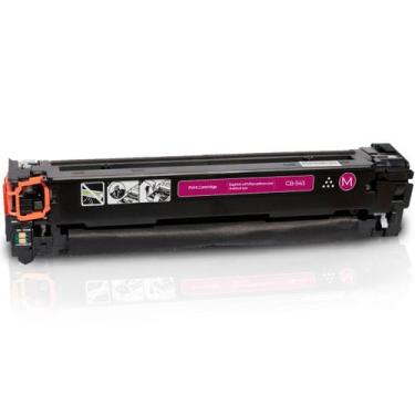 Imagem de Toner Compatível com CB543A CB543AB 125A Vermelho  CP1215 CP1510 CP151