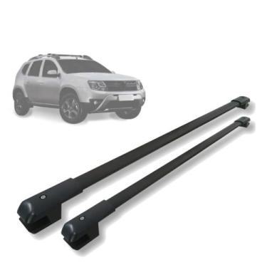 Imagem de Rack Bagageiro De Teto Travessa Renault Duster 2010 a 2015 Alumínio MN