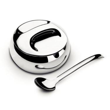 Imagem de Açucareiro Inox com Colher Service Tramontina - 64400/500
