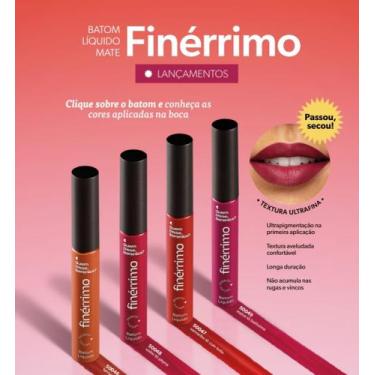 Imagem de Batom líquido Mate 5ml - Quem Disse Berenice