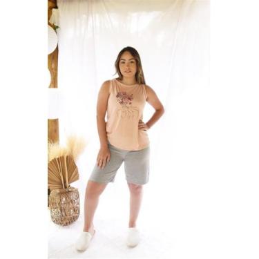 Imagem de Conjunto floratta rosa - CASARÃO DO PIJAMA, G