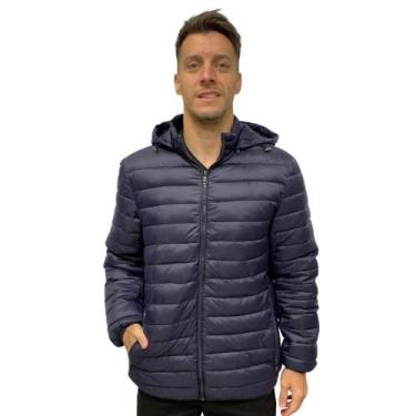 Imagem de Jaqueta broken rules puffer masculino ref: bro560125, Azul marinho, M