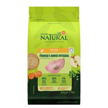 Imagem de Ração Guabi Natural Gatos Filhotes Frango e Arroz 1,5kg - Brf