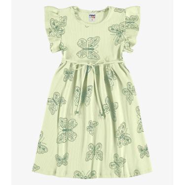Imagem de Vestido Menina Infantil Ribana Rovi Kids Verde