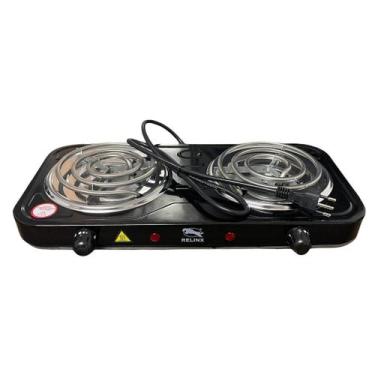 Imagem de Fogão Elétrico Fogareiro Cooktop 2 bocas Espiral 127v - Bak