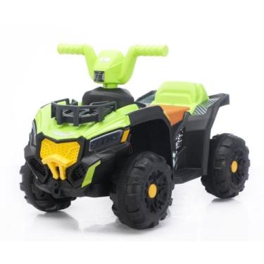 Imagem de Quadriciclo Carrinho de Passeio Elétrico Infantil Adventure Verde - Un