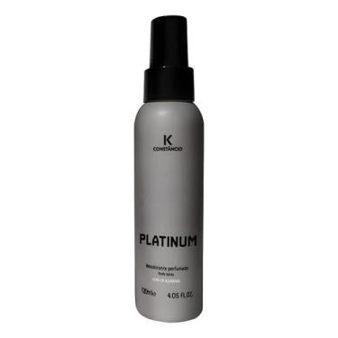 Imagem de Desodorante perfumado platinum k constâncio 120ml, Cinza