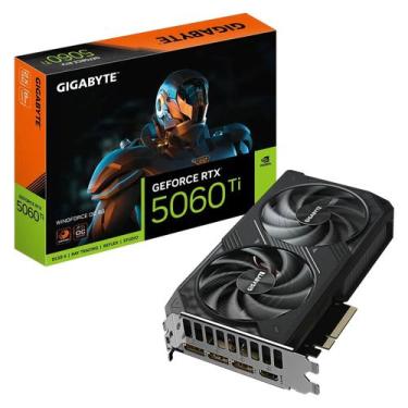 Imagem de Placa de Vídeo Gigabyte Windforce OC NVIDIA GeForce RTX-5060Ti 8GB GDD