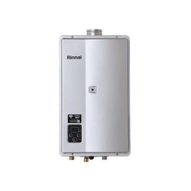Imagem de Aquecedor a Gás Digital Reu-E331 Feh (E33) 32,5 Litros Gn Cinza Rinnai