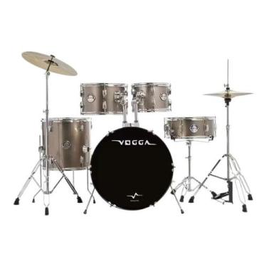 Imagem de Bateria Vogga Pulse VPD220 22" CHR Chrome