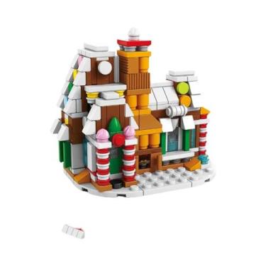 Imagem de Blocos De Montar De Aldeia De Natal: Árvore De Natal, Peças De Encaixe