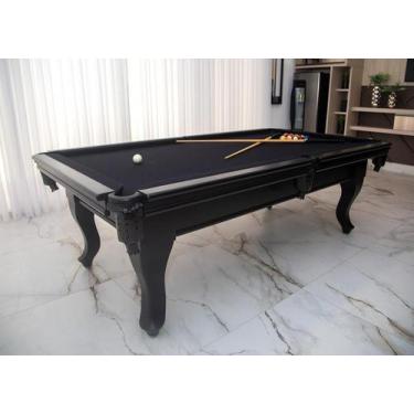 Imagem de Mesa de Sinuca - 2,20x1,20 - Nelson Bilhares, Preto