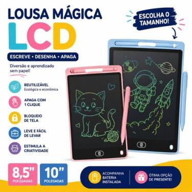 Imagem de Lousa Mágica LCD Infantil Tela para Escrever e Desenhar Reutilizável c