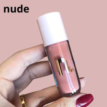 Imagem de Gloss Preenchedor Nina Lip Maximizer Nude Hidratação Intensa e Brilho 