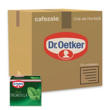 Imagem de Chá de Hortelã Dr. Oetker Kit 24 Caixas 18g - 240 Saquinhos