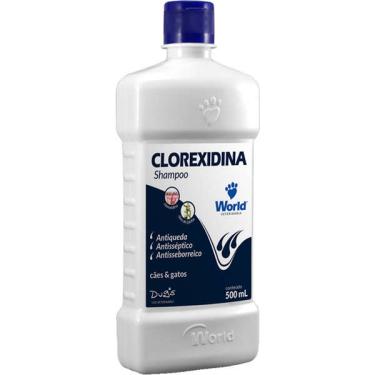 Imagem de Shampoo World Veterinária Dug's Clorexidina Cães & Gatos - 500 mL