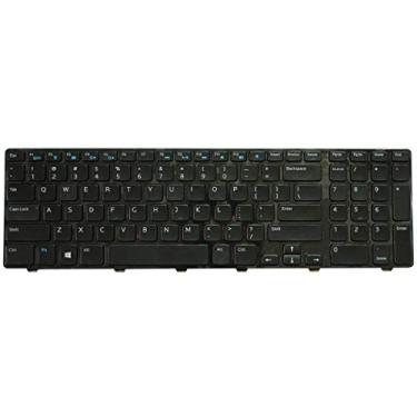 Imagem de AUTENS Teclado de reposição EUA para laptop Dell Inspiron 3721 3737 5721 5737 5357 5735 M731R 17,3 polegadas sem retroiluminação …