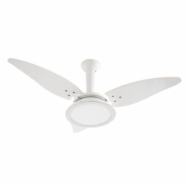 Imagem de Ventilador De Teto Magnes Branco 220V Ventidelta Lustre Led