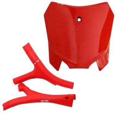 Imagem de Number Plate Crf 230 Com Protetor Quadro Avtec Crf230