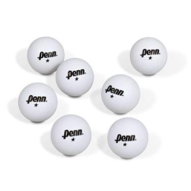Imagem de Penn 36 pçs 40 mm bolas de tênis de mesa branco PING Pong 1 estrela tamanho oficial recreativo