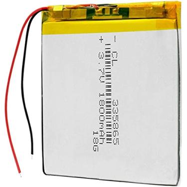 Imagem de Bateria de polímero de lítio 335865 3,7 V 1800 mAh com placa de proteção para MP5, GPS, DVD, PDA E-book, tablet, PC, produto digital - 1 peça