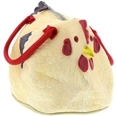 Imagem de Bolsa de borracha para galinha - Bolsa de mão The Hen Bag, Multicor, Medium