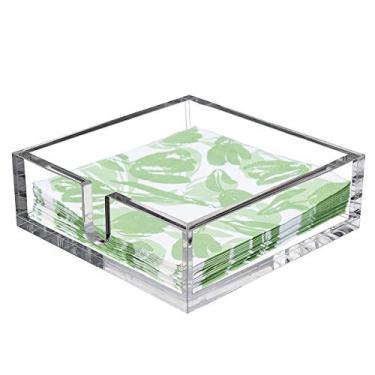 Imagem de Porta-guardanapos CY Craft, Fino, Cocktail, 5.5x 5.5 Inch Cocktail Napkin Holder, 1
