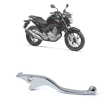 Imagem de Manete Freio Curto Cromado Cometa Cb Twister 250 2015-2018