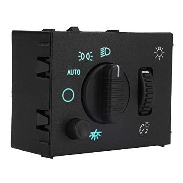 Imagem de Interruptor de farol - compatível com Chevy Silverado 2003-2006, Suburban, Tahoe, GMC Sierra, Yukon, Cadillac Escalade - Substitui D1595G, 19381535, 15194803, 1S8489