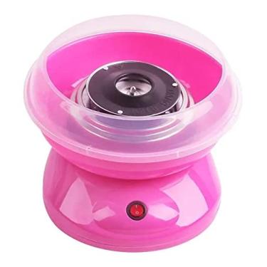 Imagem de Mini Máquina De Algodão Doce 110v/220v, Fabricante Caseiro de Marshmallow para Crianças, Máquina Elétrica de Marshmallow (Rosa,110V Plug)
