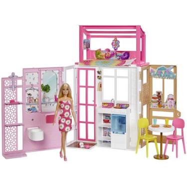 Antiga Casa dos Sonhos da Barbie  Sala da barbie, Barbie casa dos sonhos,  Casinha de boneca barbie