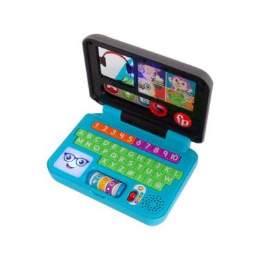 Brinquedo Laptop Notebook Infantil Musical Com Som E Luzes Jogos