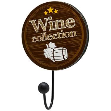 Imagem de Cabideiros 10cmx16cm Wine Collection Kapos Multicor