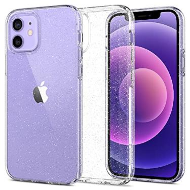 Imagem de Spigen Capa Liquid Crystal Glitter Projectada para Apple iPhone 12 / iPhone 12 Pro - Quartzo Transparente