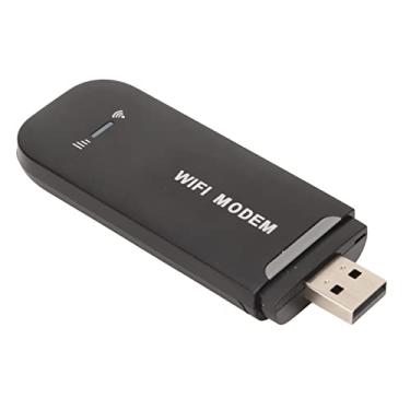 Imagem de Roteador WiFi Portátil USB 4G LTE, Modem WiFi USB de 150 Mbps, Roteador de Rede Sem Fio, Ponto de Acesso de Viagem para Ponto de Acesso Cartão SIM Telefone PC
