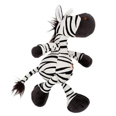 Imagem de SAFIGLE Boneca Zebra Bichos De Pelúcia Brinquedos De Animais Da Selva Zebra De Pelúcia Zebra Brinquedos Macios Almofadas De Animais De Pelúcia Acessórios Pp Algodão Animal Filho