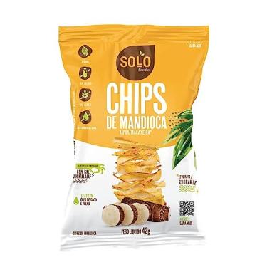Imagem de Chips de Mandioca Assado Solo Snacks 42g