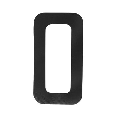 Imagem de Deevoka Protetor de capa de proteção de base de barbatana de prancha de surf, profissional, resistente ao desgaste, acessórios de prancha de paddle em PVC, PRETO