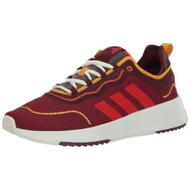 Imagem de adidas Tênis Fukasa Run Feminino, Vermelho sombreado/vermelho brilhante/amarelo pré-amado, 7.5