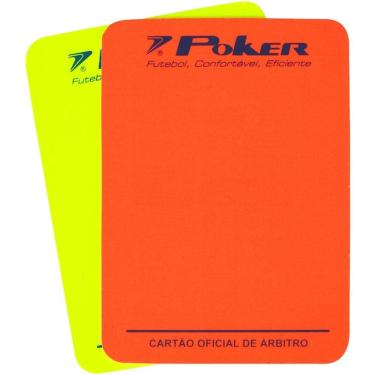 Imagem de Cartão Para Arbitro Poker Campo Oficial