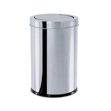 Imagem de Lixeira Brinox 3032/206 Tampa Basculante Inox - 7,8 Litros