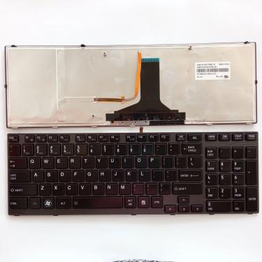 Imagem de Novo teclado retroiluminado portátil para toshiba qosmio x770 x775 inglês eua