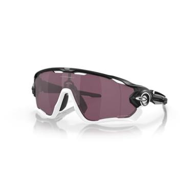 Imagem de Oakley Óculos de sol masculino OO9290 Jawbreaker Shield, Preto fosco/Prizm Road Black, 31 mm