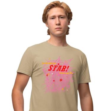 Imagem de Camisa Camiseta Genuine Grit Masculina Estampada Algodão 30.1 You Are Beautiful Star - G - Caqui